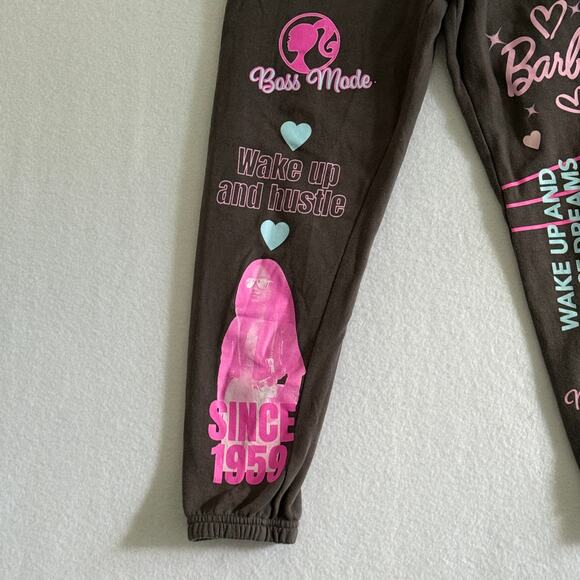 Barbie Girls Jogger Sweatpants Size 7/8 Barbie Pictures - Picture 2 of 7